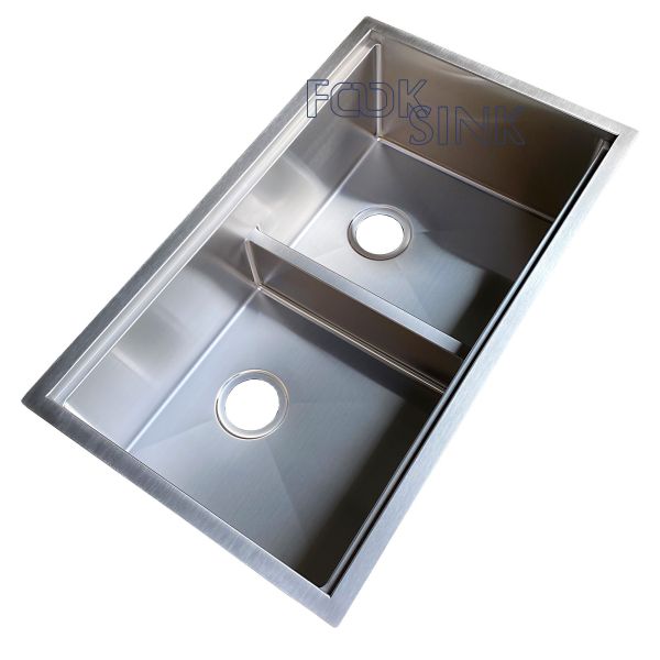 Кухонная раковина Undermount двойника 50/50 рабочего места для квартиры