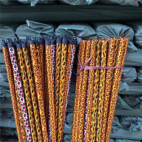 Press Straight PVC Coated 2.0cm Wooden Mop Handles