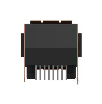 Profil baixo RJ45 Plug 5555141-1 Bloqueio blindado para baixo para CAT 3