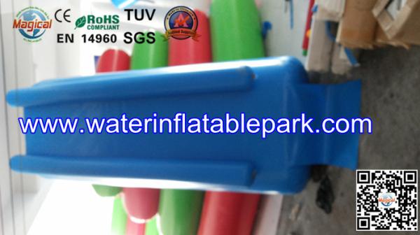 Colorful Adventure Inflatable Water Games Toys For Water Amusement Park