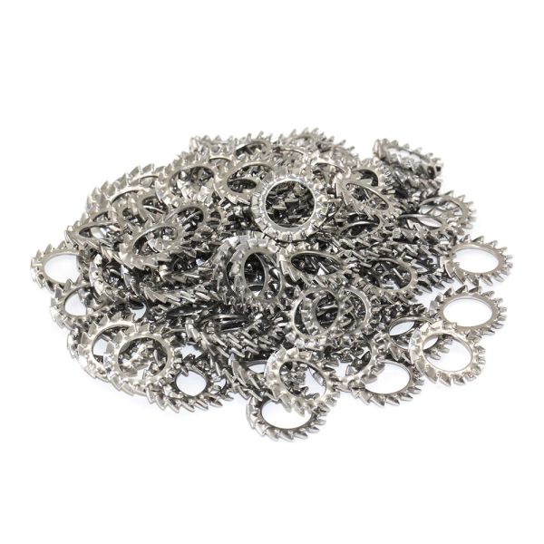 Reliability Test Mechanical Dimensions 18-8 STAINLESS STEEL External Tooth Washer