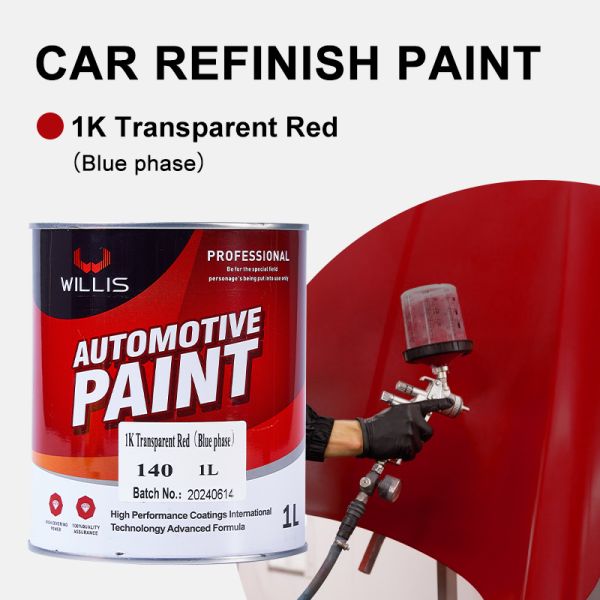 Hot Selling One-Component 2K/1K Acrylic Auto Paint Factory-Supplied Clear Coat for Automotive Use Good Price Coating & Paint