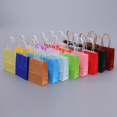 Papel Tipo Kraft Papel Cor Pessoal Aceitação de Compras Carrier Tote Bag a preço acessível