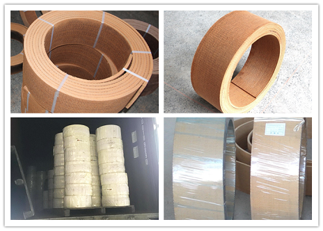 Asbestos Free Woven Brake Lining Roll for Tractor Oil Wells Construction Machinery