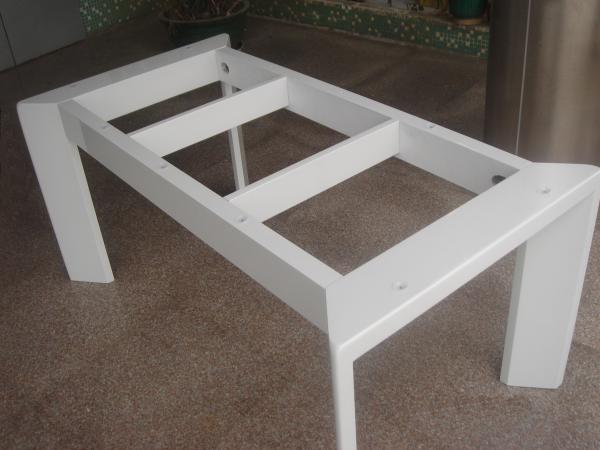 Modern Dining Room Furniture,Tempered Glass/White High Glossy Dining Table