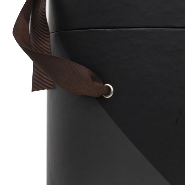 Los niños negros de lujo reciclados del logotipo de encargo de los materiales al por mayor juegan la caja de regalo con la tapa