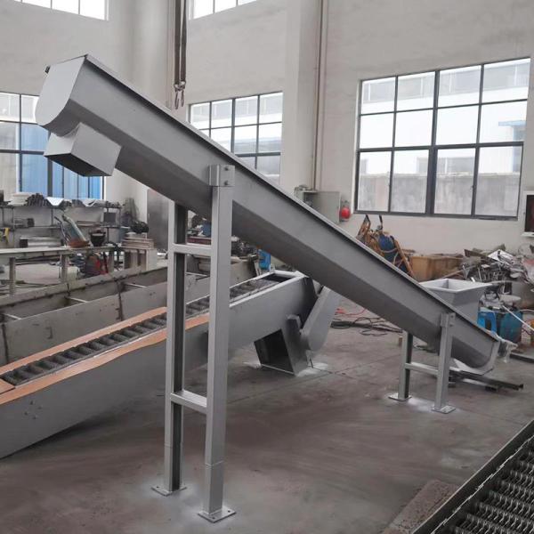 Stainless Steel Shaftless Screw Conveyor For Powder Grain Spiral Conveyor