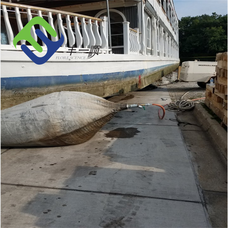 BV Certificate Pneumatic Rubber Heavy Lifting Ship Launching Airbag