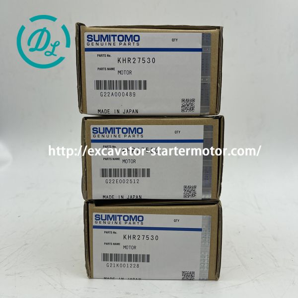 Excavator A/C Electric Motor KHR27530 Sumitomo Excavator SH200-6