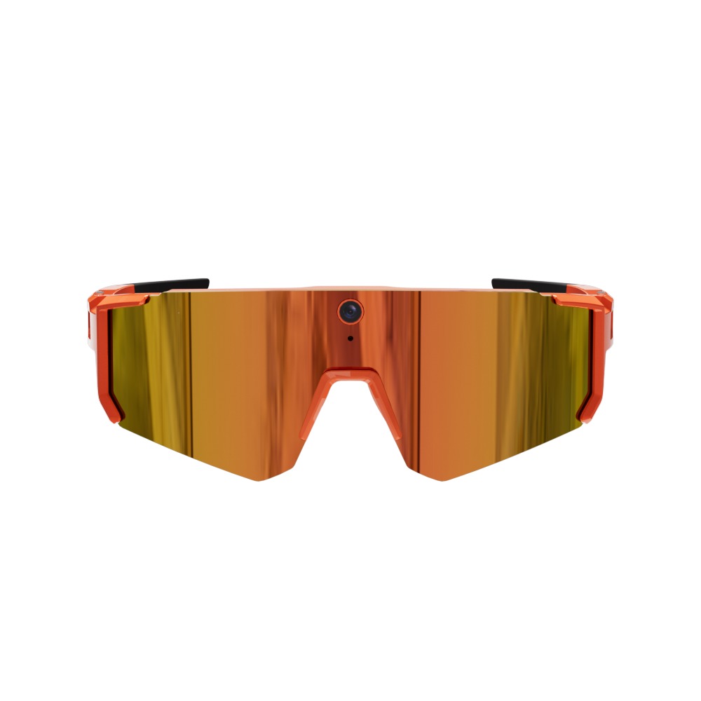 V06 Smart Glasses-1200P Video AI Object Recognition IP54 Waterproof Magnetic Charging Voice Control Semi-Open Stereo