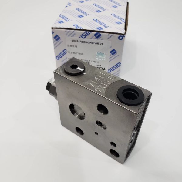 PC360-7 PC350-8 Excavator Hydraulic Valve , 723-40-71800 Pressure Relief Valve