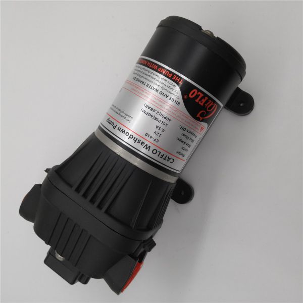 4.9GPM 12 Volt Water Pump For Boat High Flow Diaphragm Marine