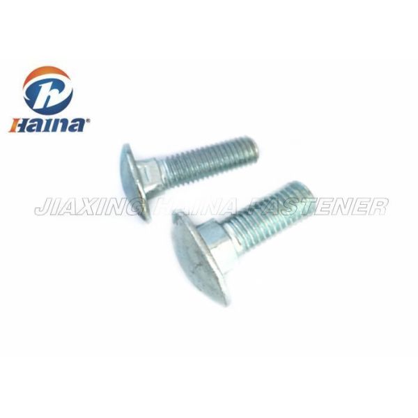 carbon steel M10 Zinc Plated Carbon Steel 5.8 4.8 Carriage Bolts