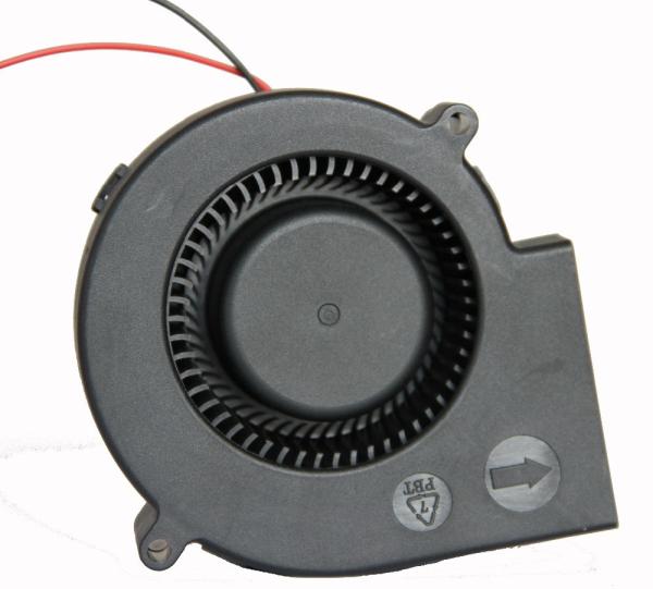Black Equipment Cooling Fans DC FG/IP58 Blower Exhaust Fan With 57dB Noise