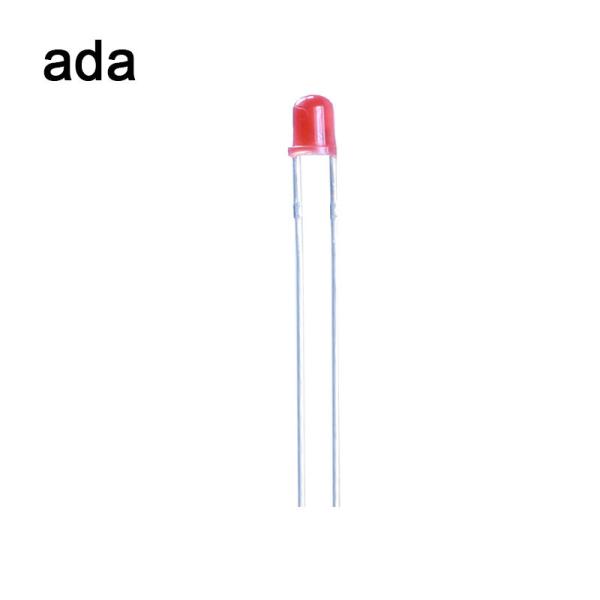 White 3mm Light Emitting Diode Solar Lights 3mm Diode RoHS CE