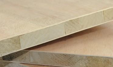 Melamine Glue Pine Block Board / Furniture Kitchen Teak Block Board
