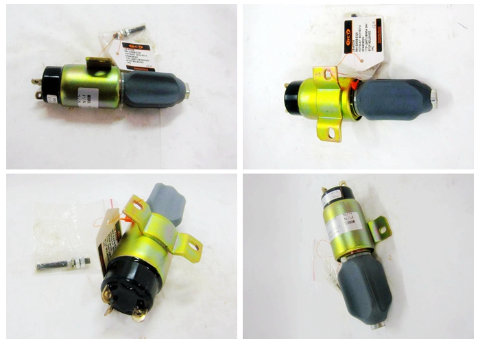 Части экскаватора гусеницы 1751-2467УИБИС5А запасные останавливают соленоид для КАТ 24В