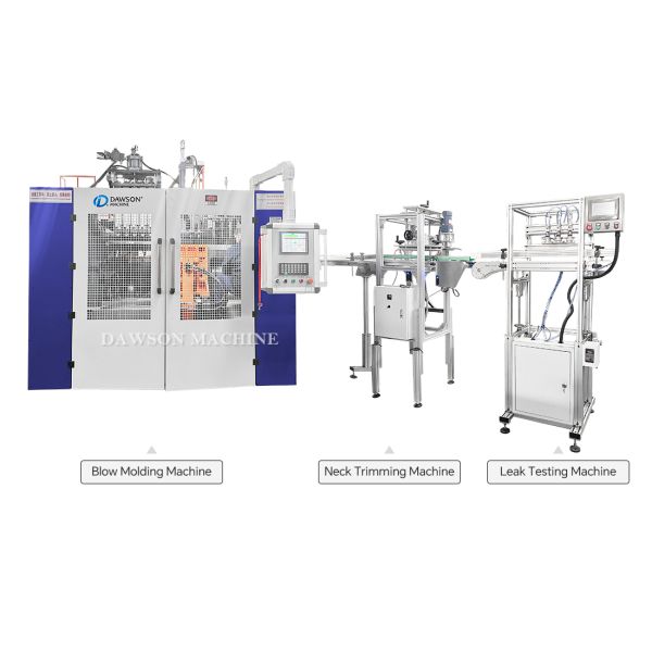 Single Station HDPE Wide Mouth Daily-Use Containers Making Machines Extrusion Blowing Molding Machine