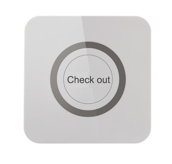 white beautiful touch to call wall installed hall call button