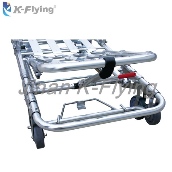 Lightweight Aluminum Alloy Ambulance Stretcher Trolley Emergency Patient Transfer