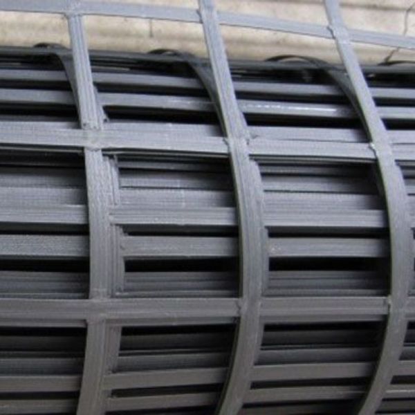 Welding Steel Plastic Geogrid 30 KN/M – 120 KN/M Geogrid Mesh