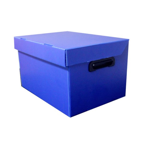 Fluted Polypropylene PP Plastic Corflute Archive Box