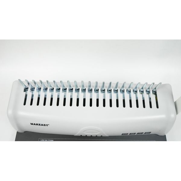 21 agujeros Jotter Comb de unión de la máquina de unión con 38 * 27 * 33cm Tamaño y rendimiento