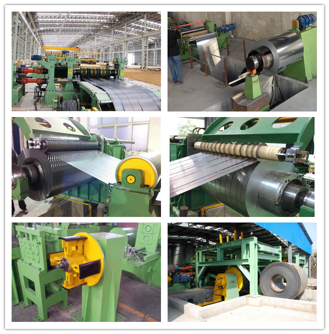 Высокоточная стальная разрезая линия для слабой стали или гальванизированного листа стали