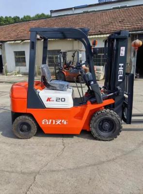 Orange 2 Ton Second Hand Forklift Truck In Stock High Performance