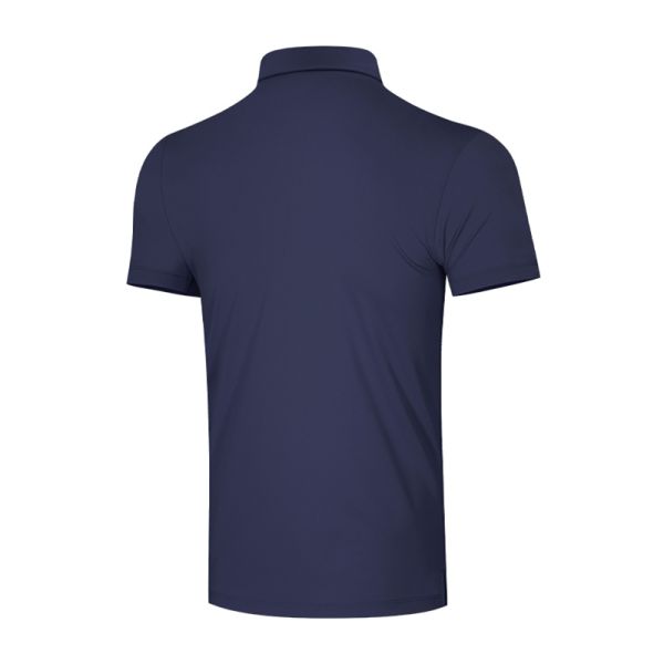 Men's Summer Golf Short Sleeve T-Shirt, Breathable Quick Dry Functional Fabric Golf Apparel