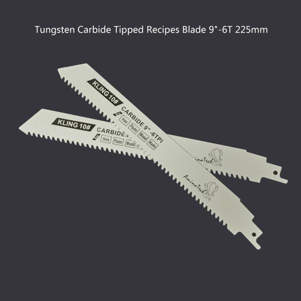 Tungsten Carbide Tipped Recipes Blade 9-225mm,Reciprocating,Power Tools