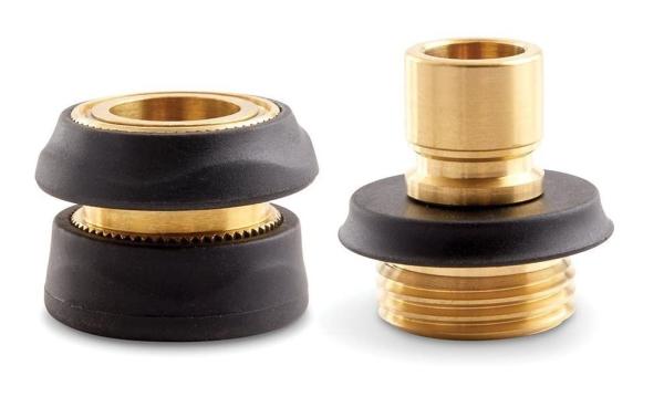 Conector rápido 3/4 da mangueira de jardim de JIS encaixe de bronze da compressão
