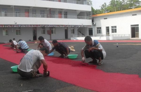Customized EPDM Rubber Pellets Green / Blue / Yellow Rubber Pellets For Playground