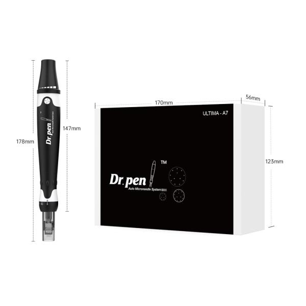 Dr. Pen A7 Derma Pen Facial Care Massager Auto Mcro Needle Cartridges Pen Wired Microneedling System
