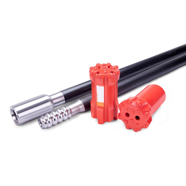 T45 89mm Rock Industrial Drill Bits Threaded Drilling Tools Carbon Steel Material