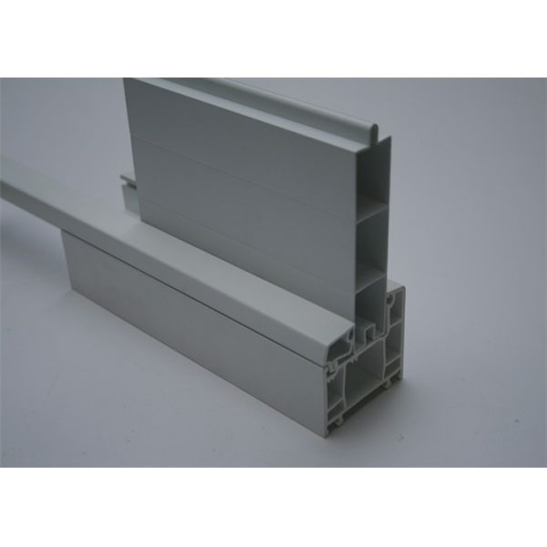 Custom Durable Sash Window Frame PVC Extrusion Profiles with Rubber