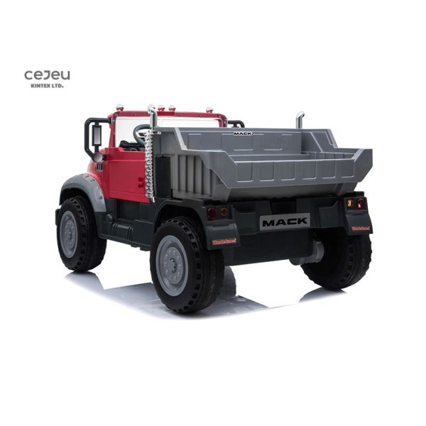 Licensed 12v Ride On Dump Truck 2 Seater 8km/Hr Power Display