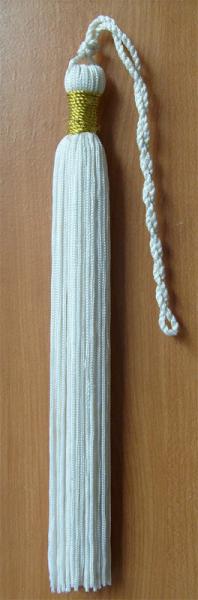 Hot Selling Fashionable Custom 8 Graduation Chainette Rayon Tassels with 6 Loop