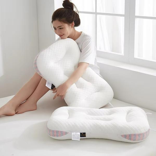 Stylish and Versatile Classic Soft Microfiber Pillow Washable Neck Protection Pillow