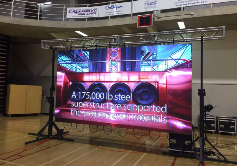 IP43 SMD1515 / SMD2121 Stage LED Screen , P2.9 Indoor Led Rental Screen 