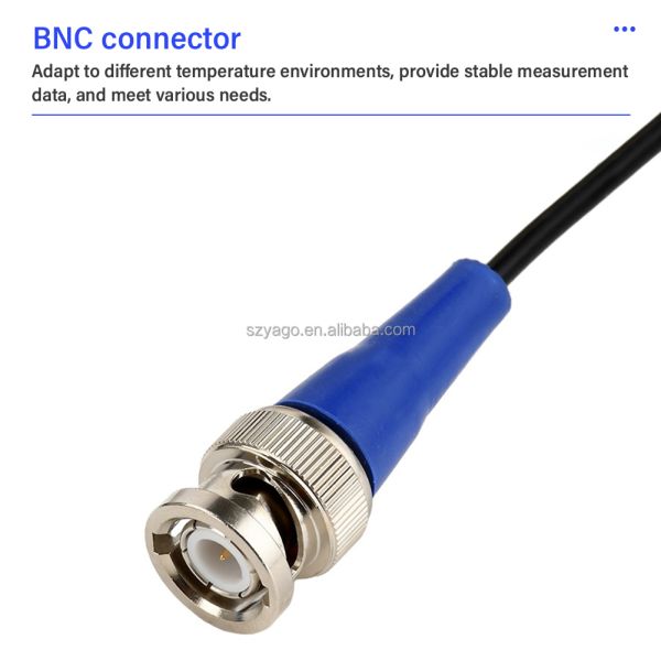 ORP Electrode Sensor with ±5mV Accuracy, 0~1500mV Range, and IP65 Protection for Wastewater & Lab Use