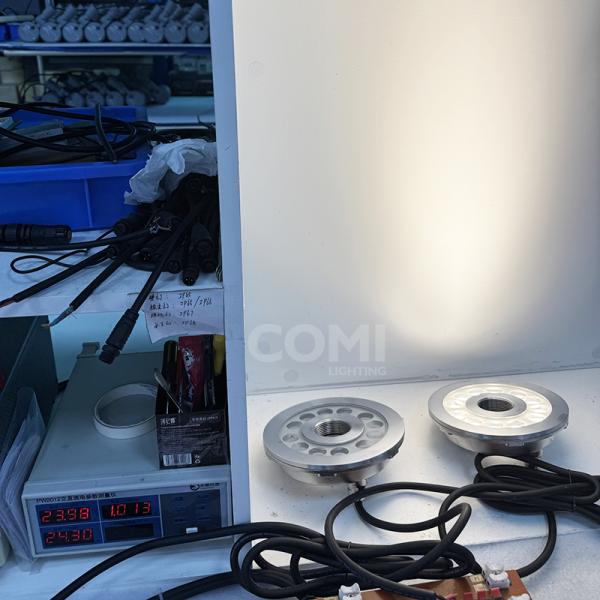 SUS 316 Stainless Steel LED Fountain Nozzle Light | IP68 | 24W~36W | RGB/RGBW | DMX512 Control