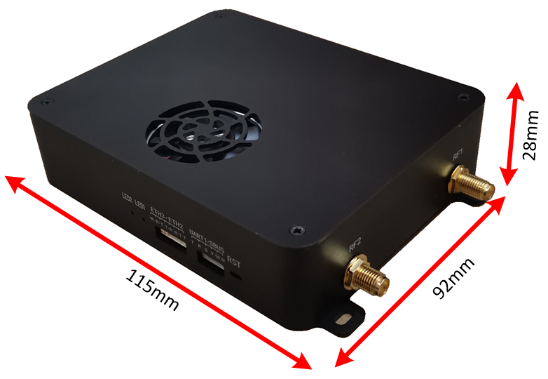 Drone Accessories UAV Radio Repeater Ground-end Or Sky-end Video Data Transimission Module Transmitter And Receiver