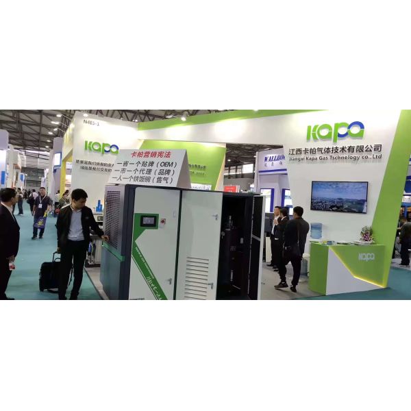 7.5кВт 10 лошадиных сил 1,0 м3/мин 8бар Сухое масло без тихого промышленного винтового воздушного компрессора 1000*750*1100 мм