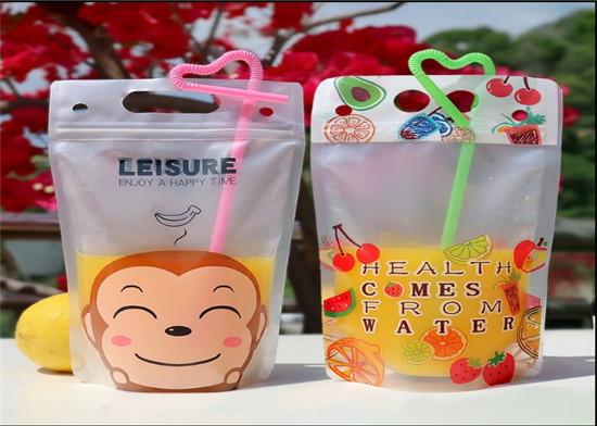 O fechamento do zíper levanta-se a cor personalizada sacos do tamanho CMYK para o alimento líquido