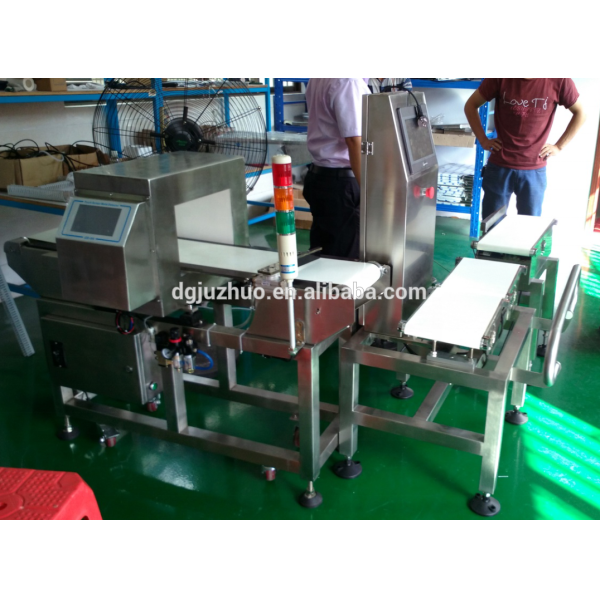 Automatic Multi Purpose Industrial Metal Detector Machine Tobacco Plastic Leather JZD-366