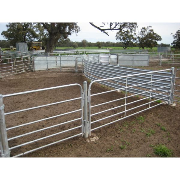 Cattle 1.12m Height Weld Mesh Sheep Panels Silver Spray Paint