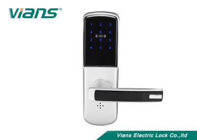 Painel de toque completo controlado do telefone da fechadura da porta de Bluetooth do cartão de NFC para a casa