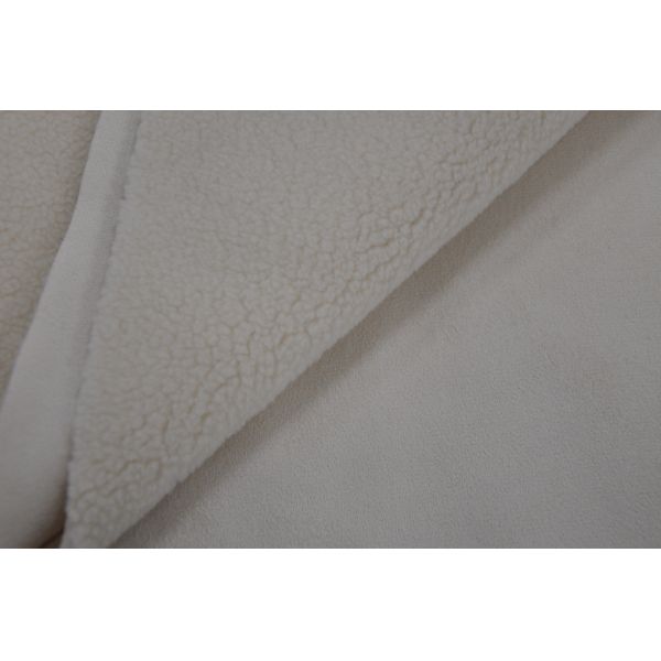 СКРЕПЛЕННАЯ ТКАНЬ, МЕХ: ТВЕРДАЯ ЗАМША SHERPA: ПОКРЫВАЯ ЗАМША 100%P