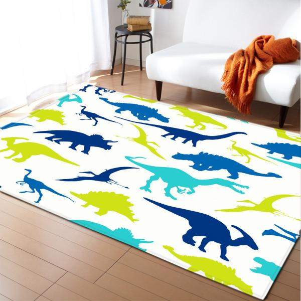 Animal New Cartoon Large Carpet Source Wholesale Feather ins Style Bedroom Floor Mats